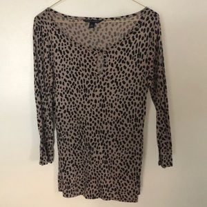Banana Republic print shirt, size XS